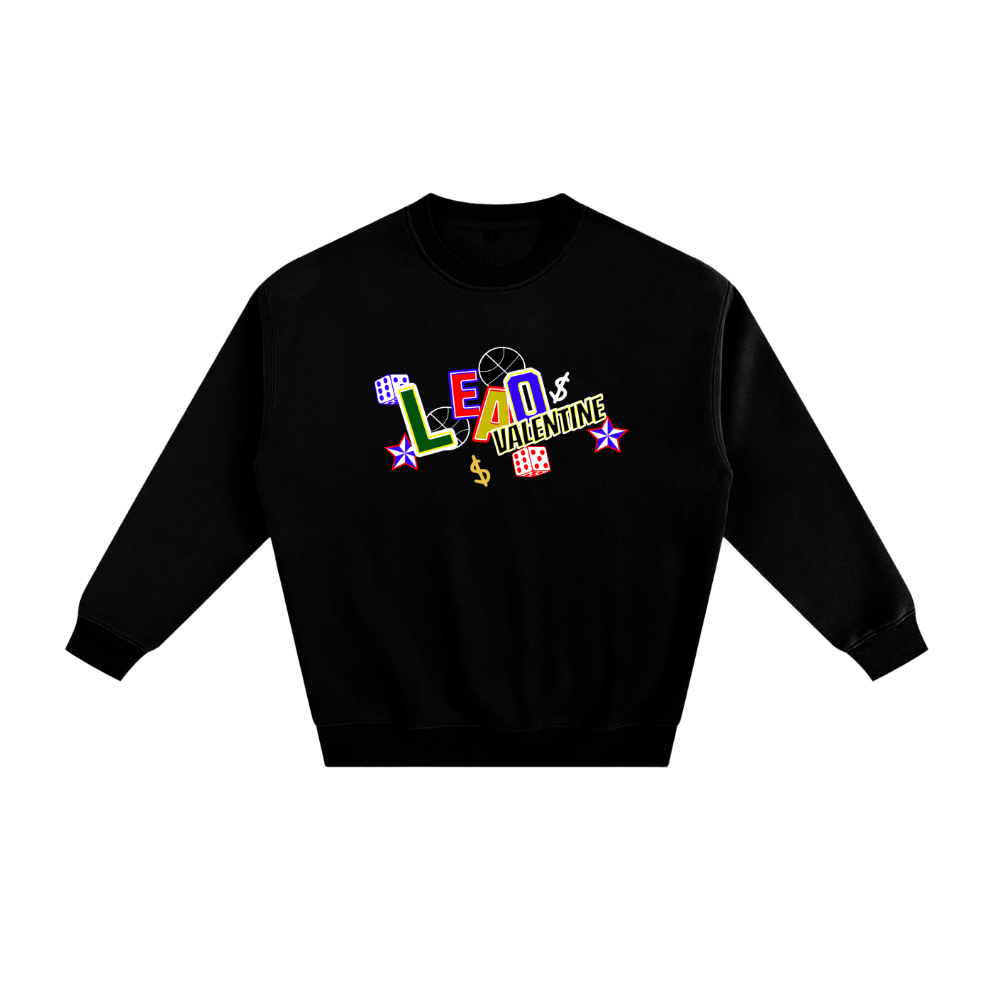 Fleeced Sweatshirt- Playful