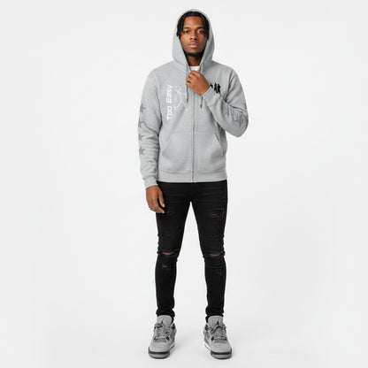 Too Easy heavy blend zip hoodie