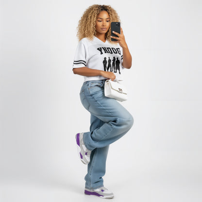 Womans Taped Mesh T-Shirt YN DOG