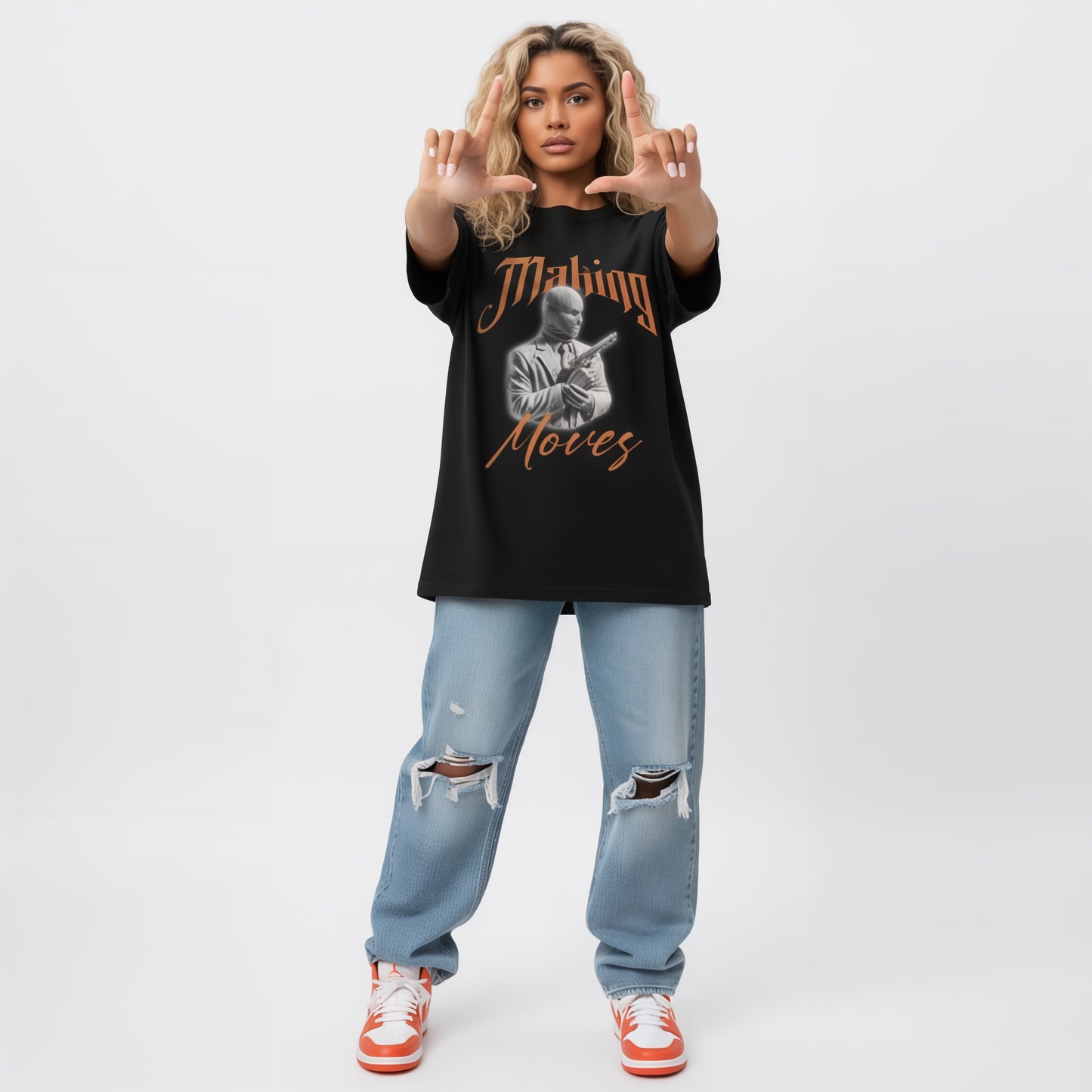 Heavyweight T-Shirt - Making Moves Womans