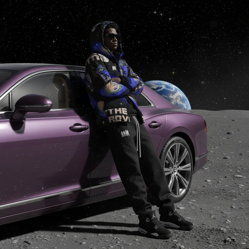 Valentine "Space" Hoodied Jacket