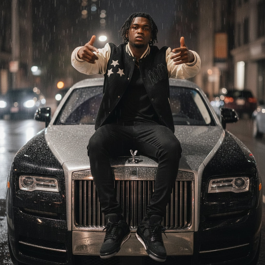 Money Moves Varsity Jacket