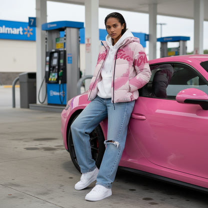 Womans Leao Valentine Pink Panther Jacket