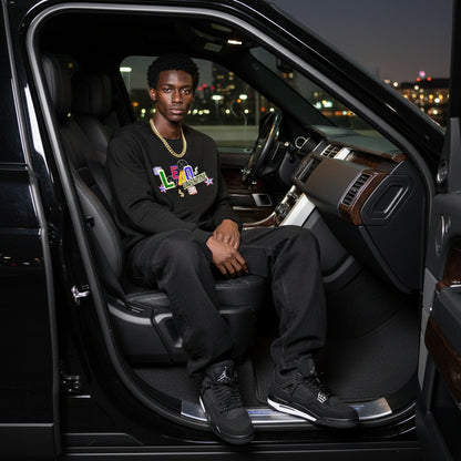 Fleeced Sweatshirt- Playful