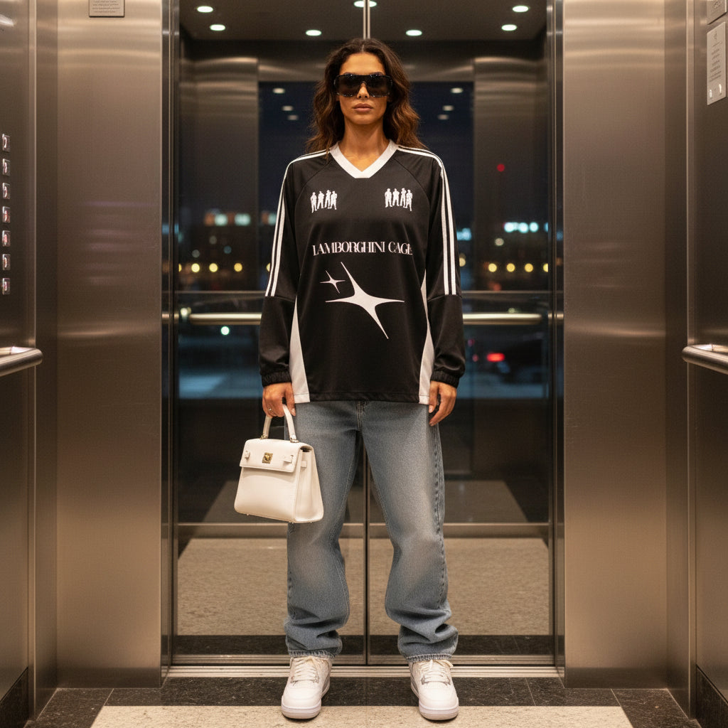 Lamborghini Cage Jersey Top
