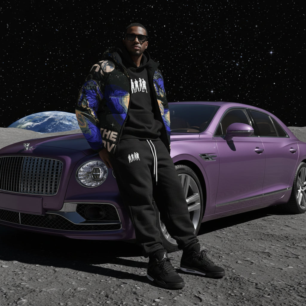 Valentine "Space" Hoodied Jacket