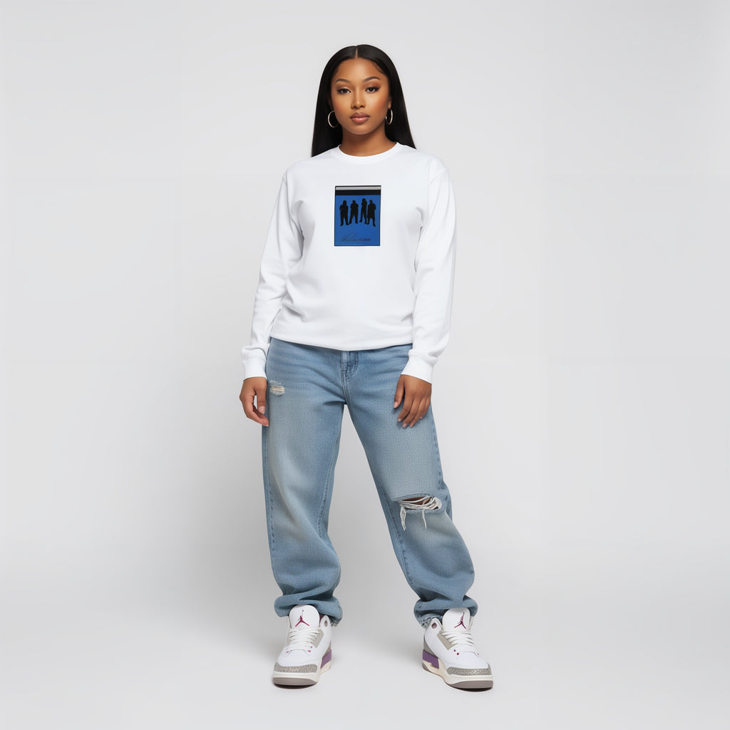 Womans Badged Long-Sleeve T-Shirt