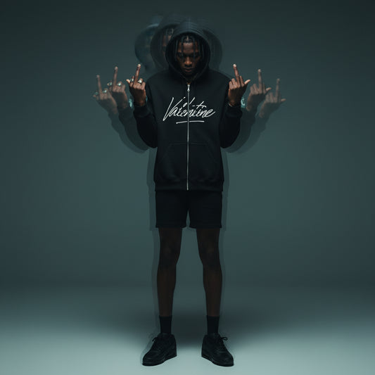 Mens Ridiculous Badge Zip hoodie