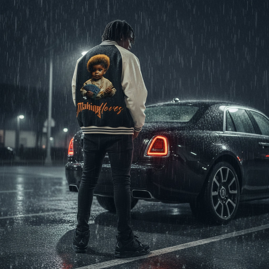 Money Moves Varsity Jacket