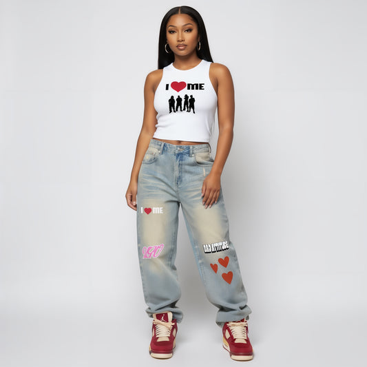 Big Mama Sun Fade Heavyweight Denim Jeans