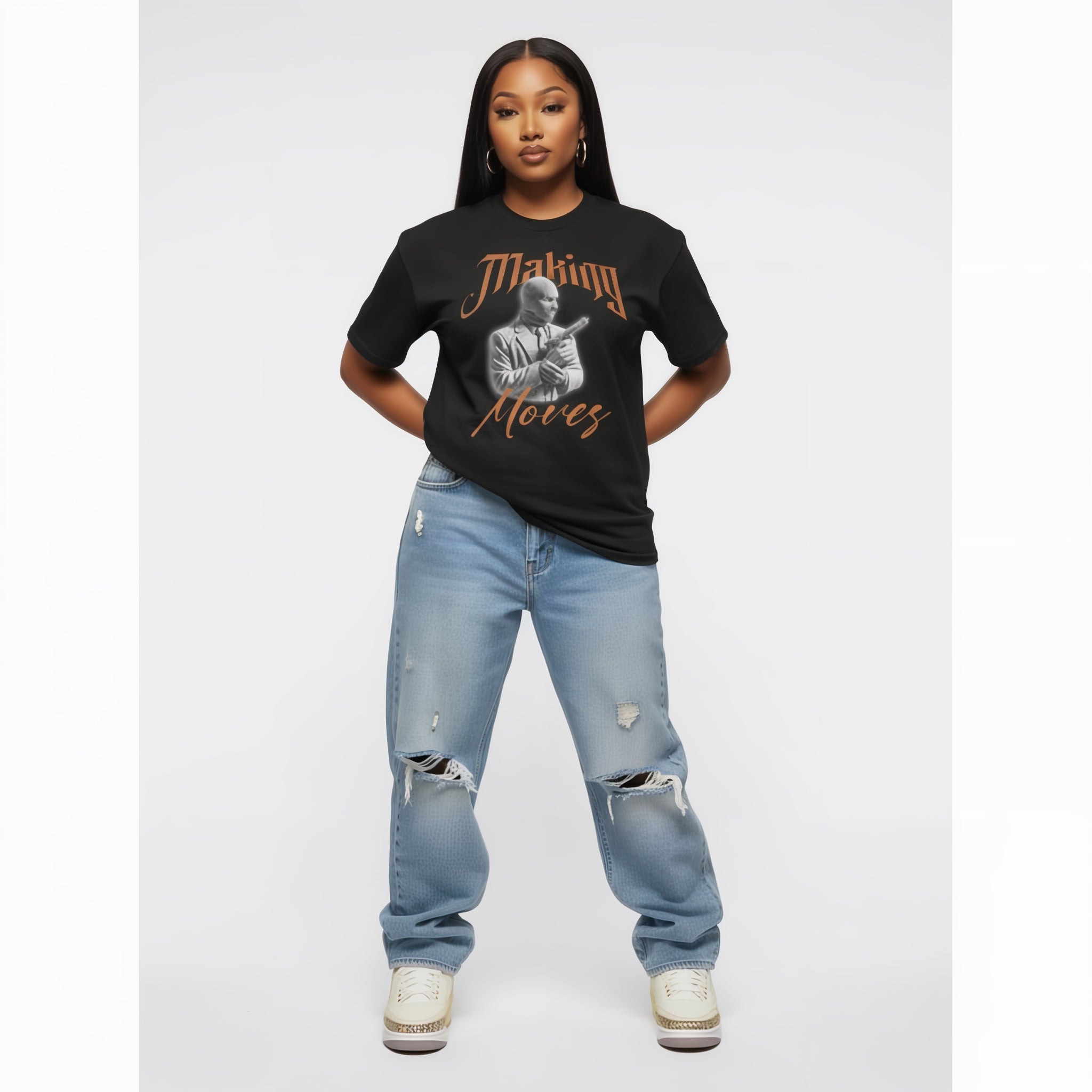Heavyweight T-Shirt - Making Moves Womans