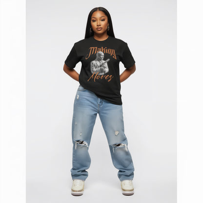 Heavyweight T-Shirt - Making Moves Womans