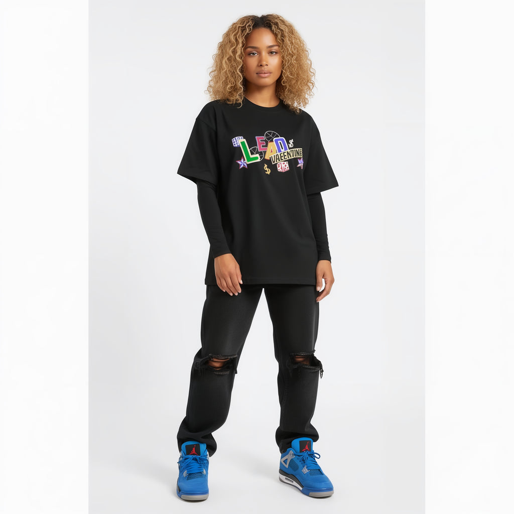 Womans Heavyweight T-Shirt- Playful