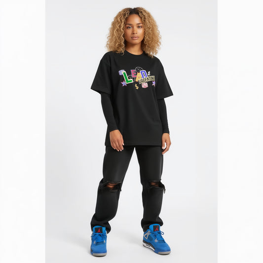 Womans Heavyweight T-Shirt- Playful