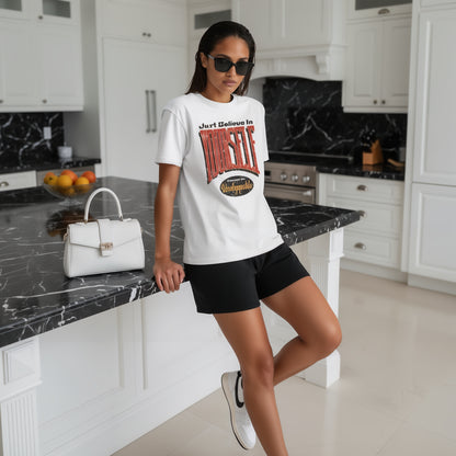 Womans Heavyweight T-Shirt -Believe In Yourself