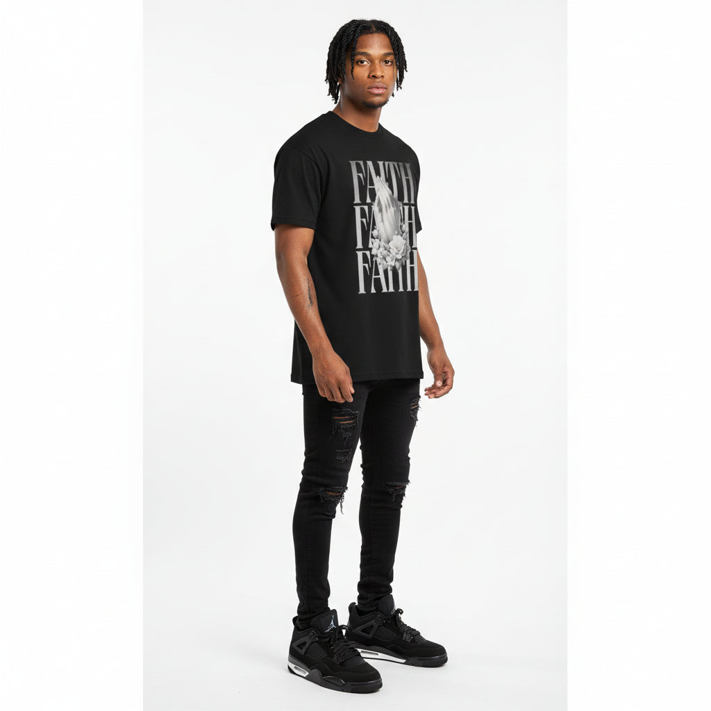 Mens Heavyweight T-Shirt - Faith