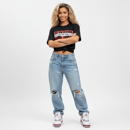 Woman's Heavyweight Earth Tone T-Shirt - Play Hard