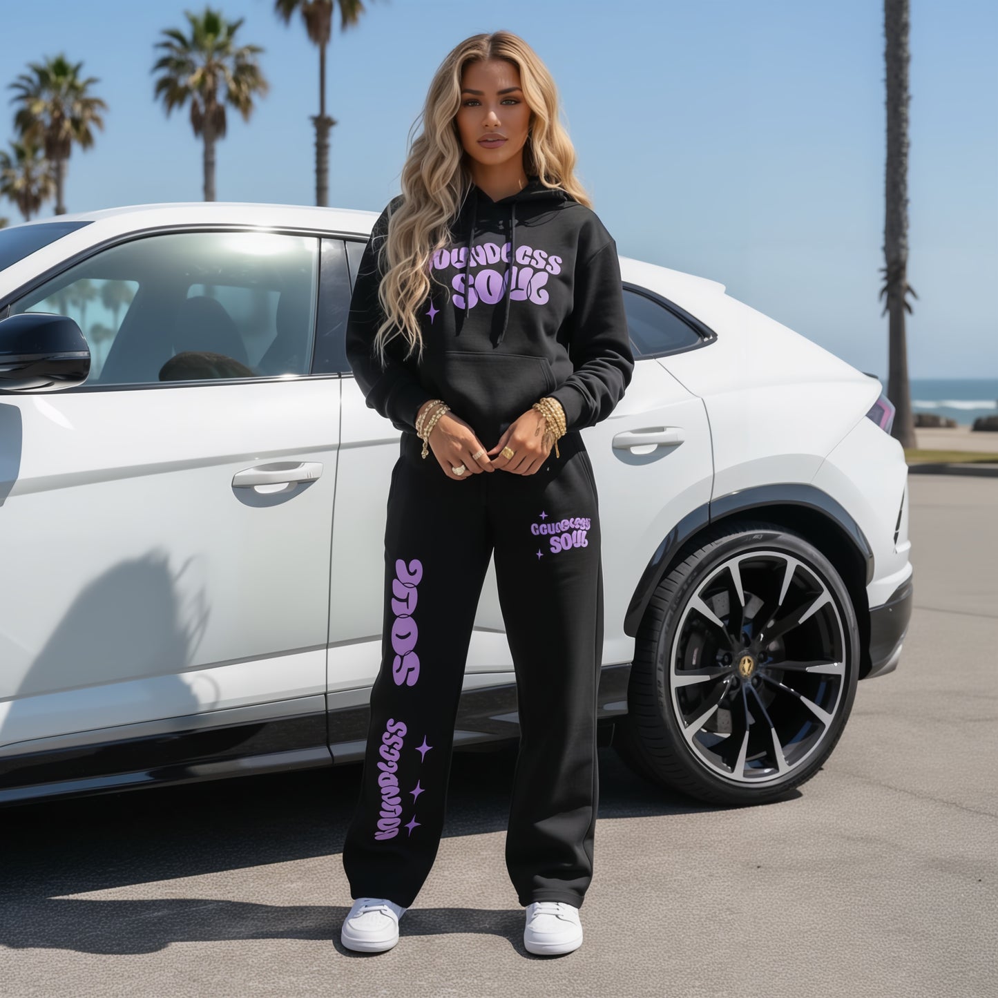 Boundless Souls Straight-Leg Sweatpants