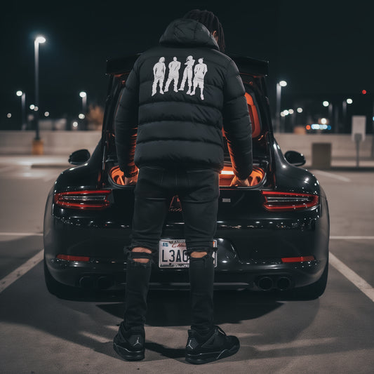 Triple Black Leao Valentine Jacket