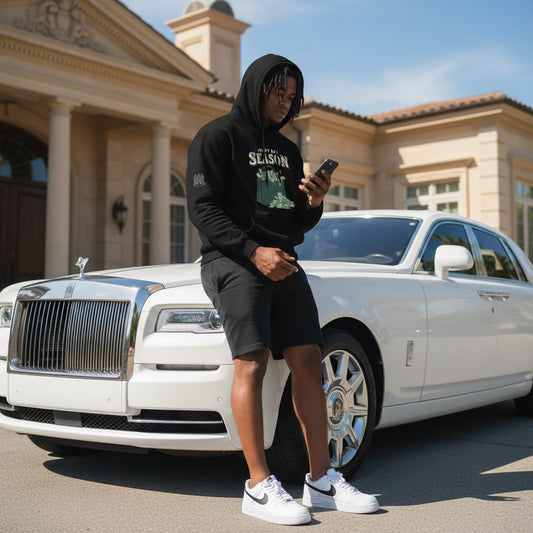 Mens In My Bag Season Oversized Hoodie