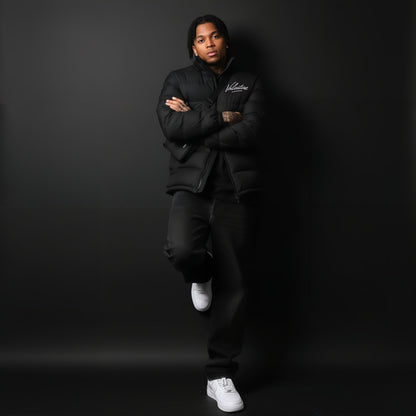 Triple Black Leao Valentine Jacket