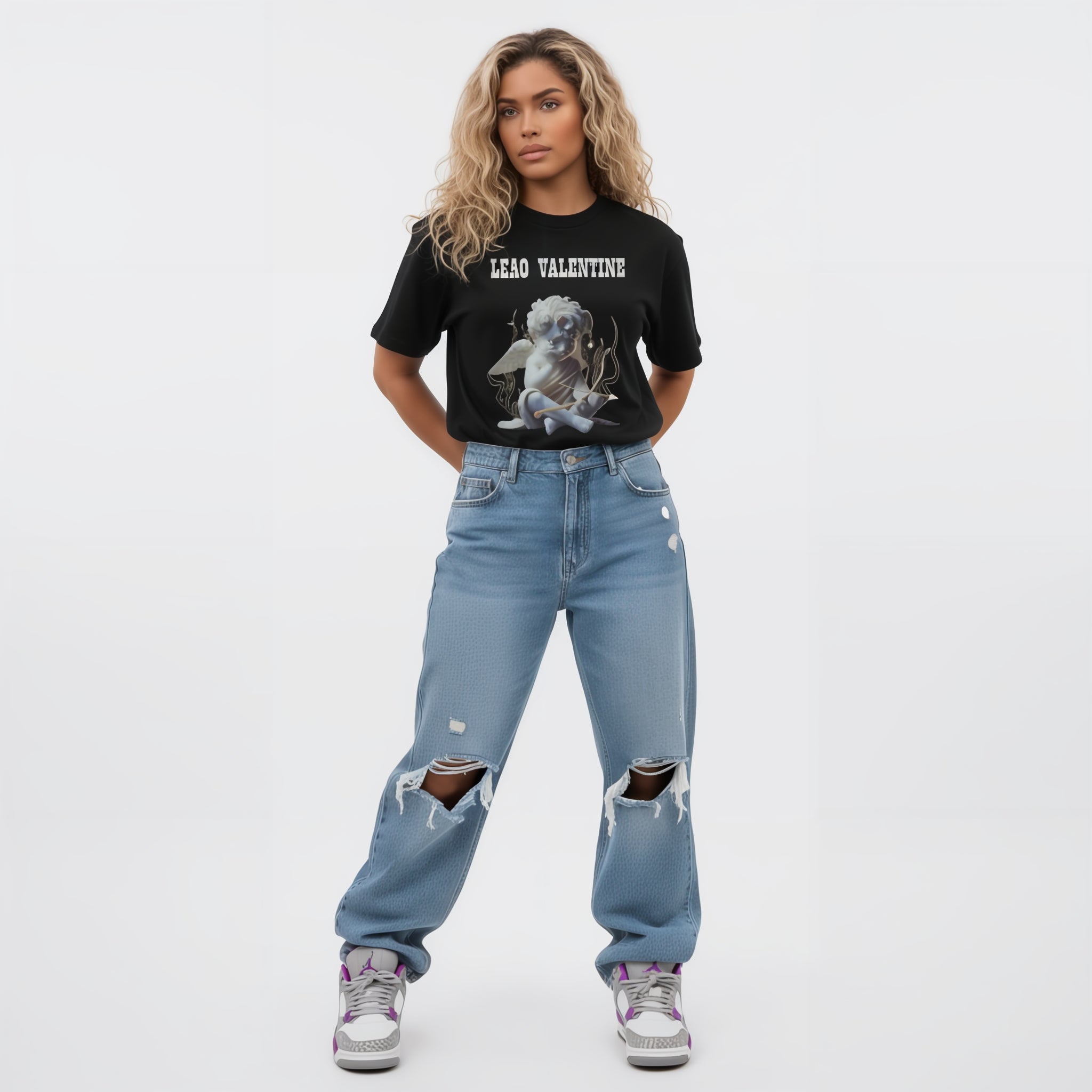 Womans Broken Soul Heavyweight T-Shirt