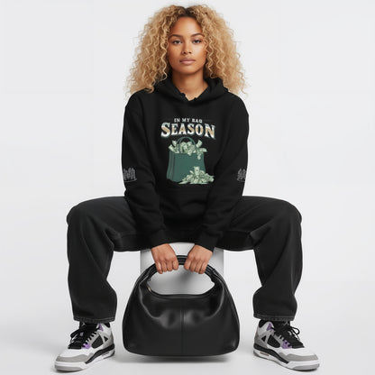 Womans In My Bag Season Oversized Hoodie