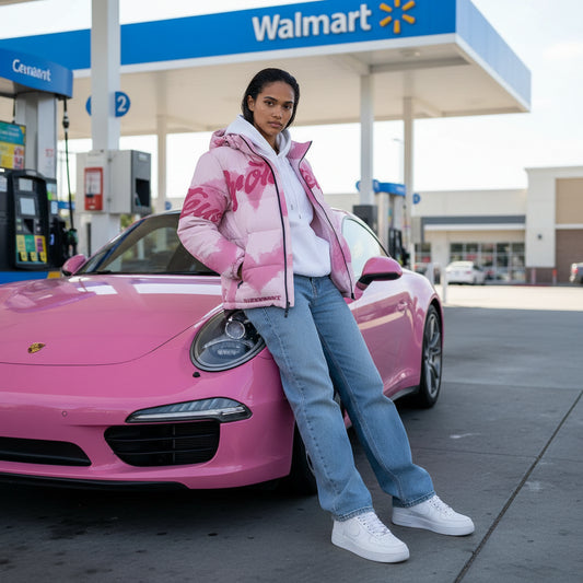 Womans Leao Valentine Pink Panther Jacket