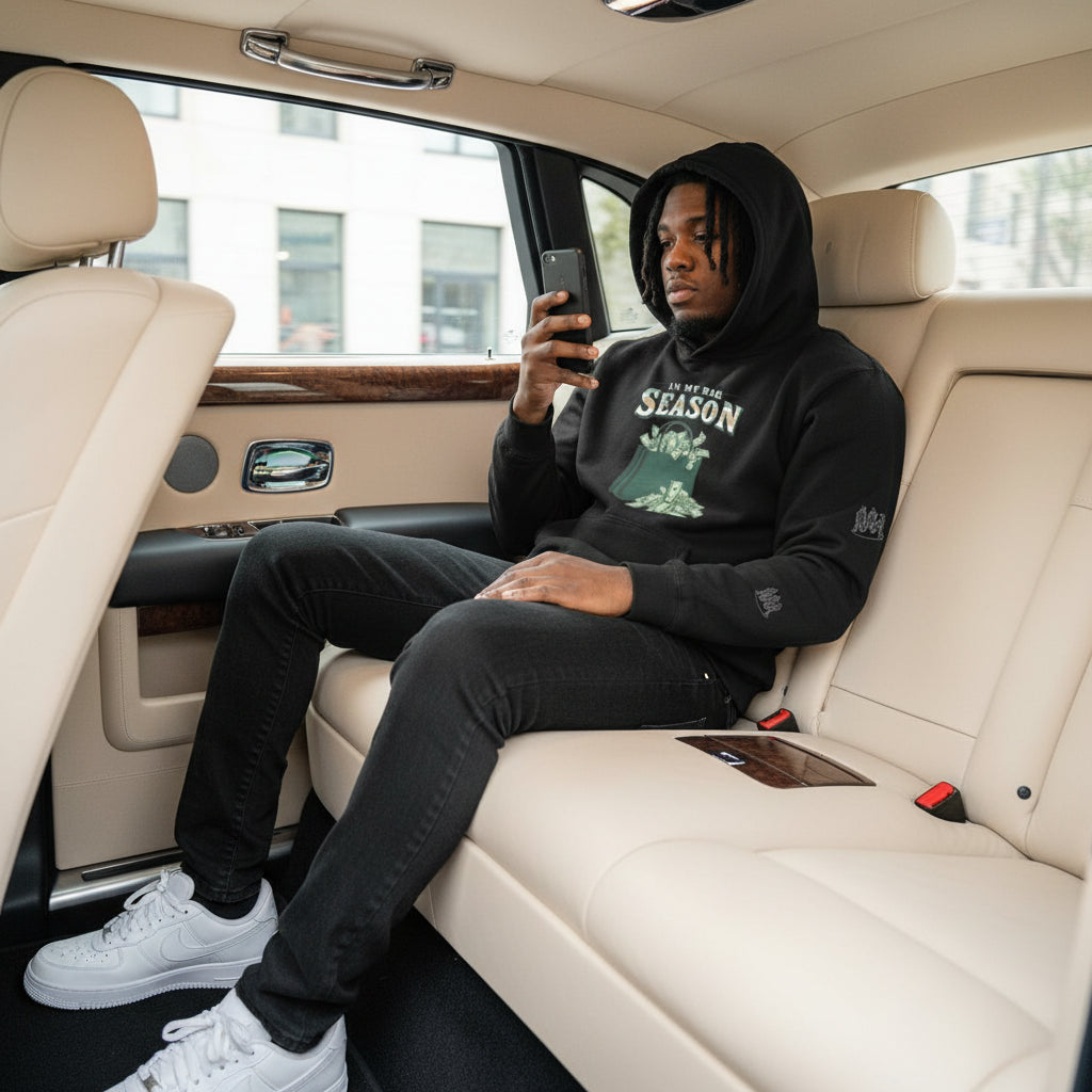 Mens In My Bag Season Oversized Hoodie