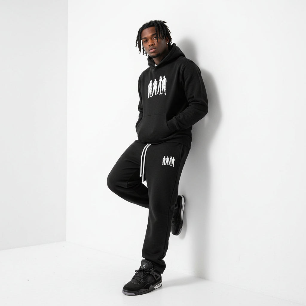 Streetwear Baggy Straight Pants - Original Leao Valentine