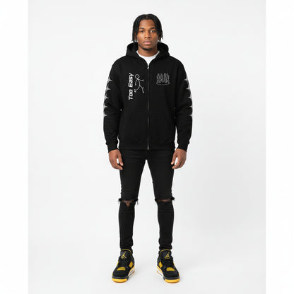 Too Easy heavy blend zip hoodie