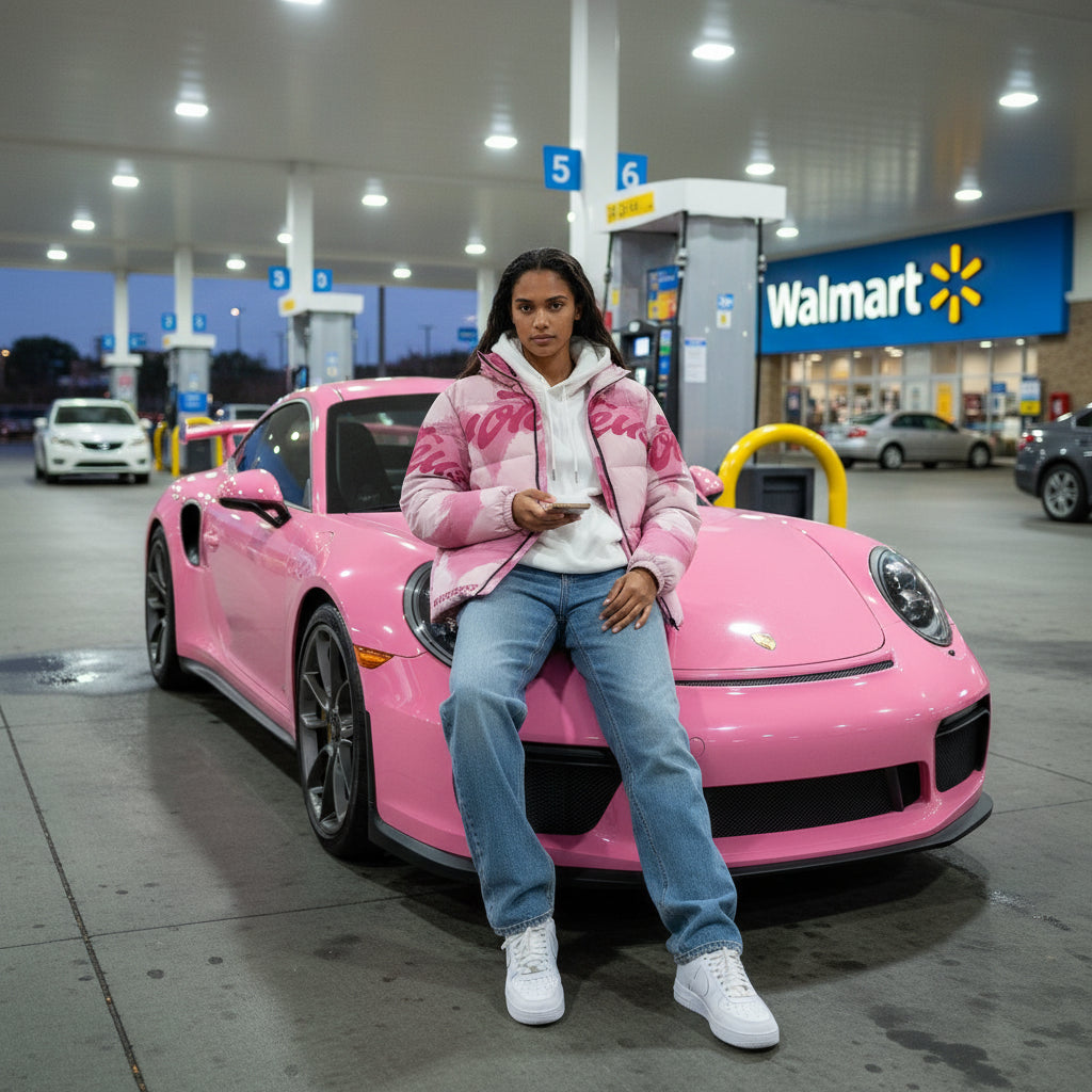 Womans Leao Valentine Pink Panther Jacket