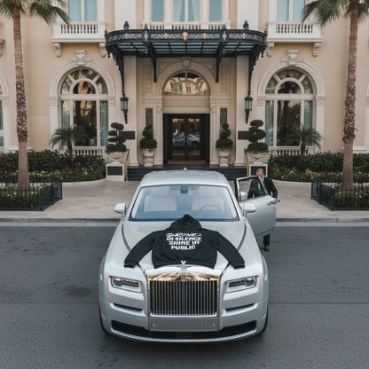 Mens Oversized Hoodie - Grind In Silence