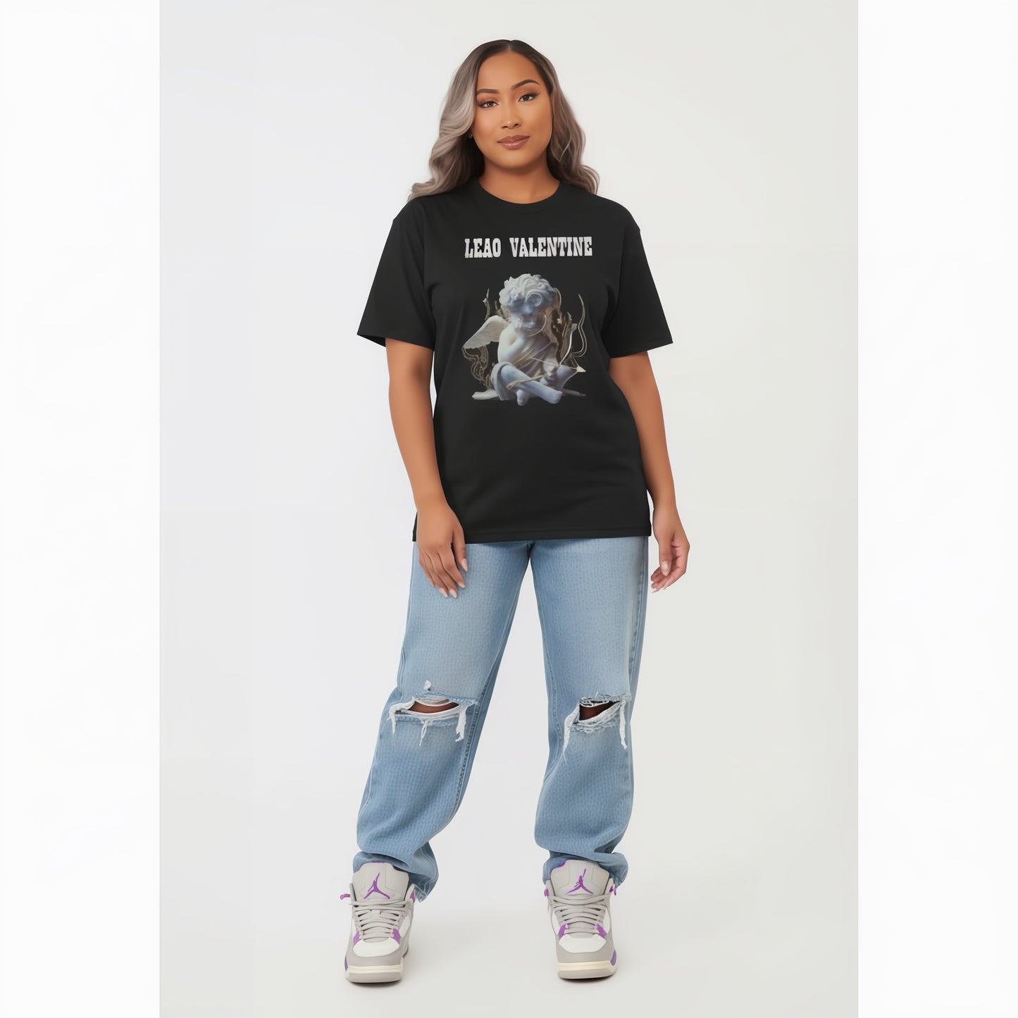 Womans Broken Soul Heavyweight T-Shirt