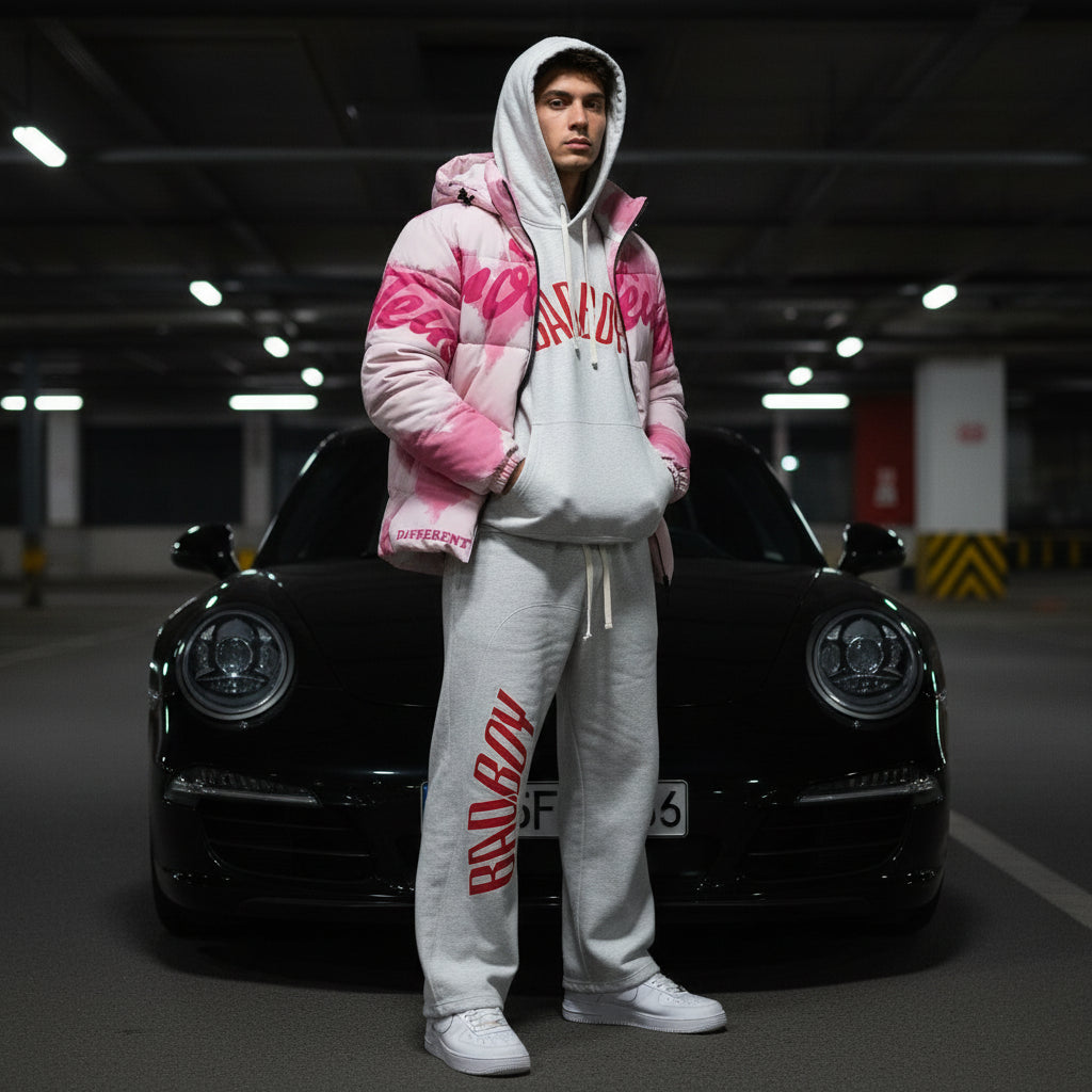 Mens Leao Valentine Pink Panther