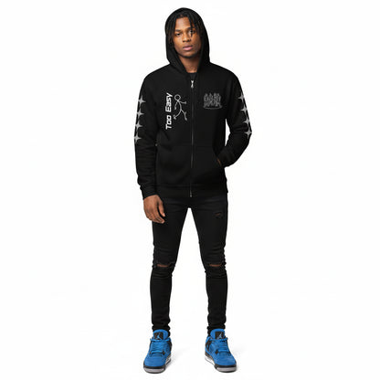 Too Easy heavy blend zip hoodie
