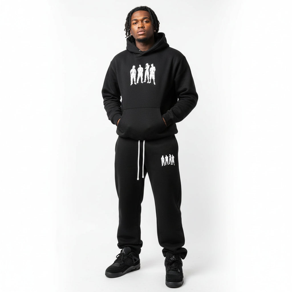 Streetwear Baggy Straight Pants - Original Leao Valentine