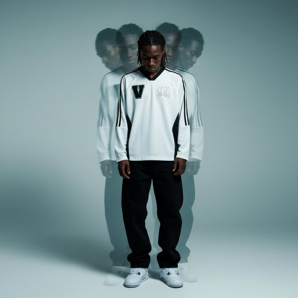 Mens Long-Sleeve Jersey T-Shirt