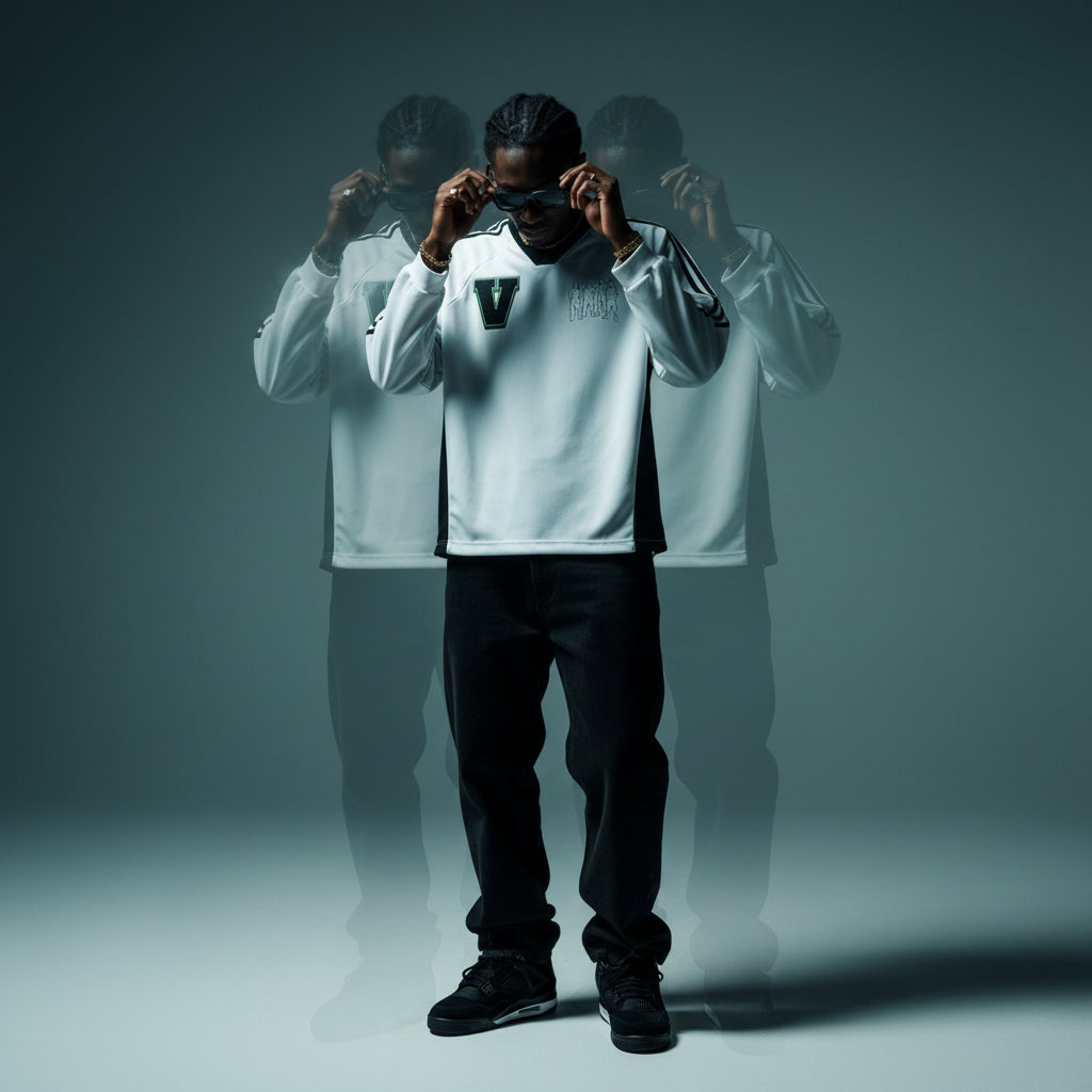 Mens Long-Sleeve Jersey T-Shirt