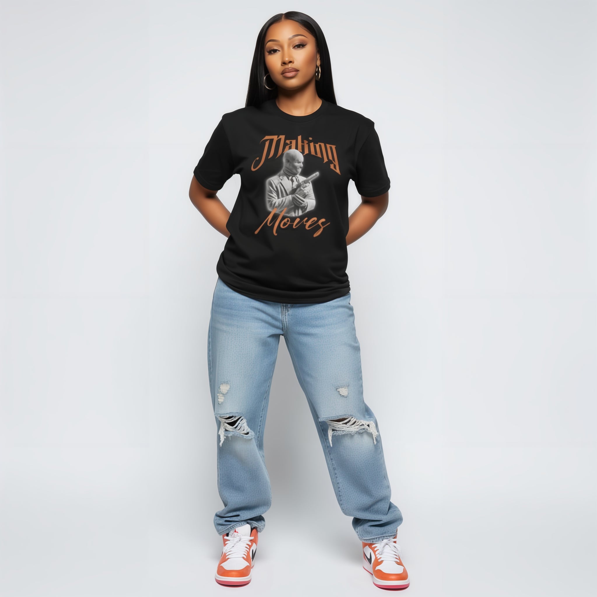 Heavyweight T-Shirt - Making Moves Womans