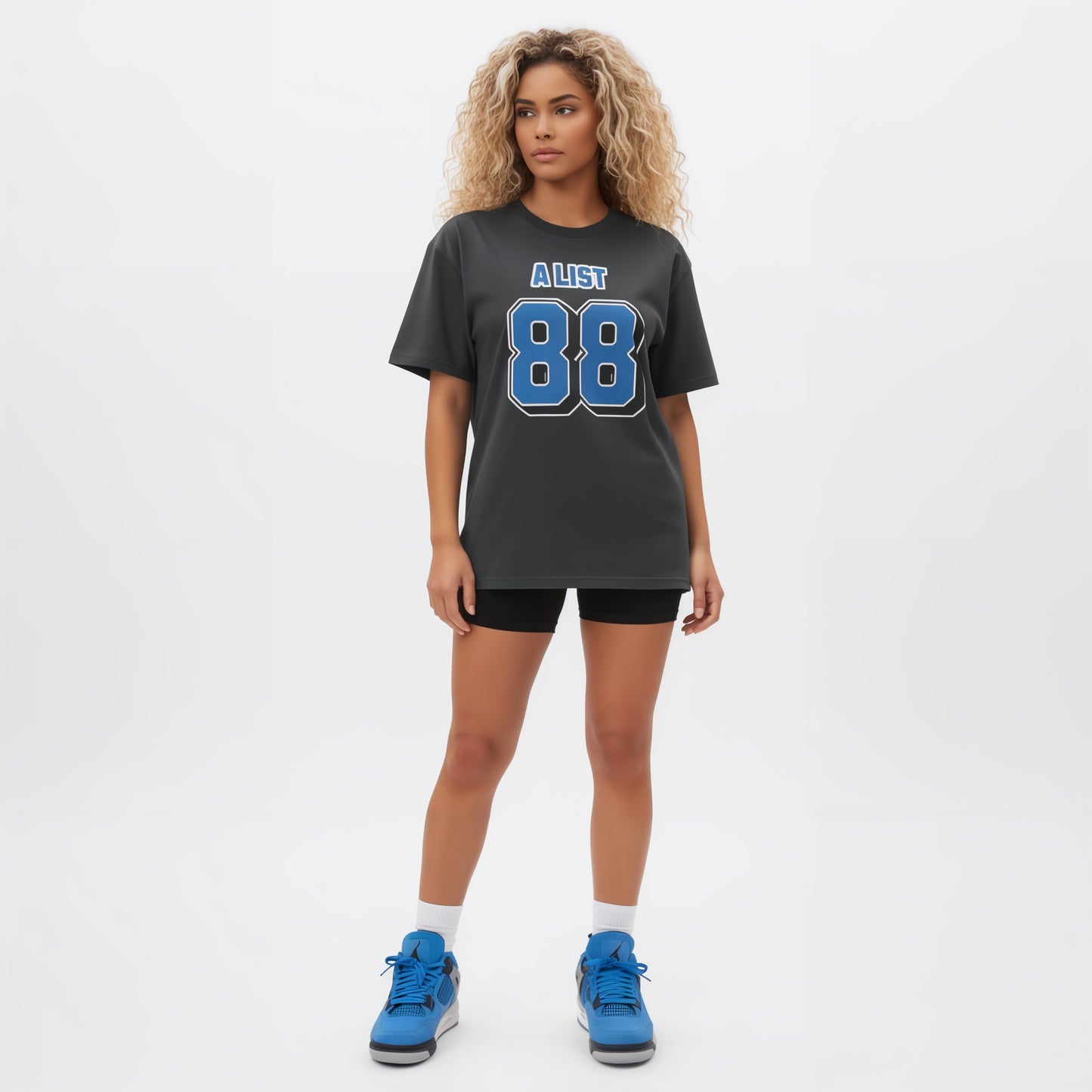 Woman's T-Shirt - A LIST 88 Blue