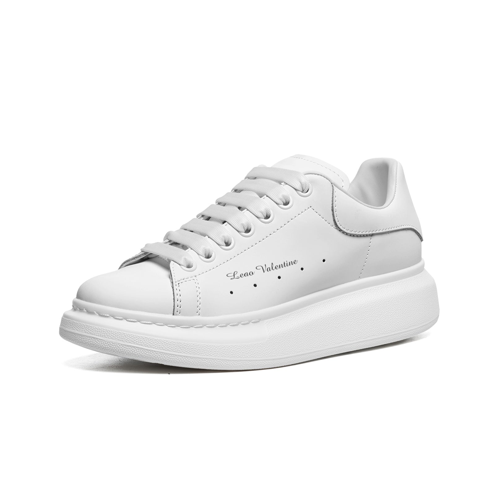 Mens Upper Class Smart Shoes In Pure White