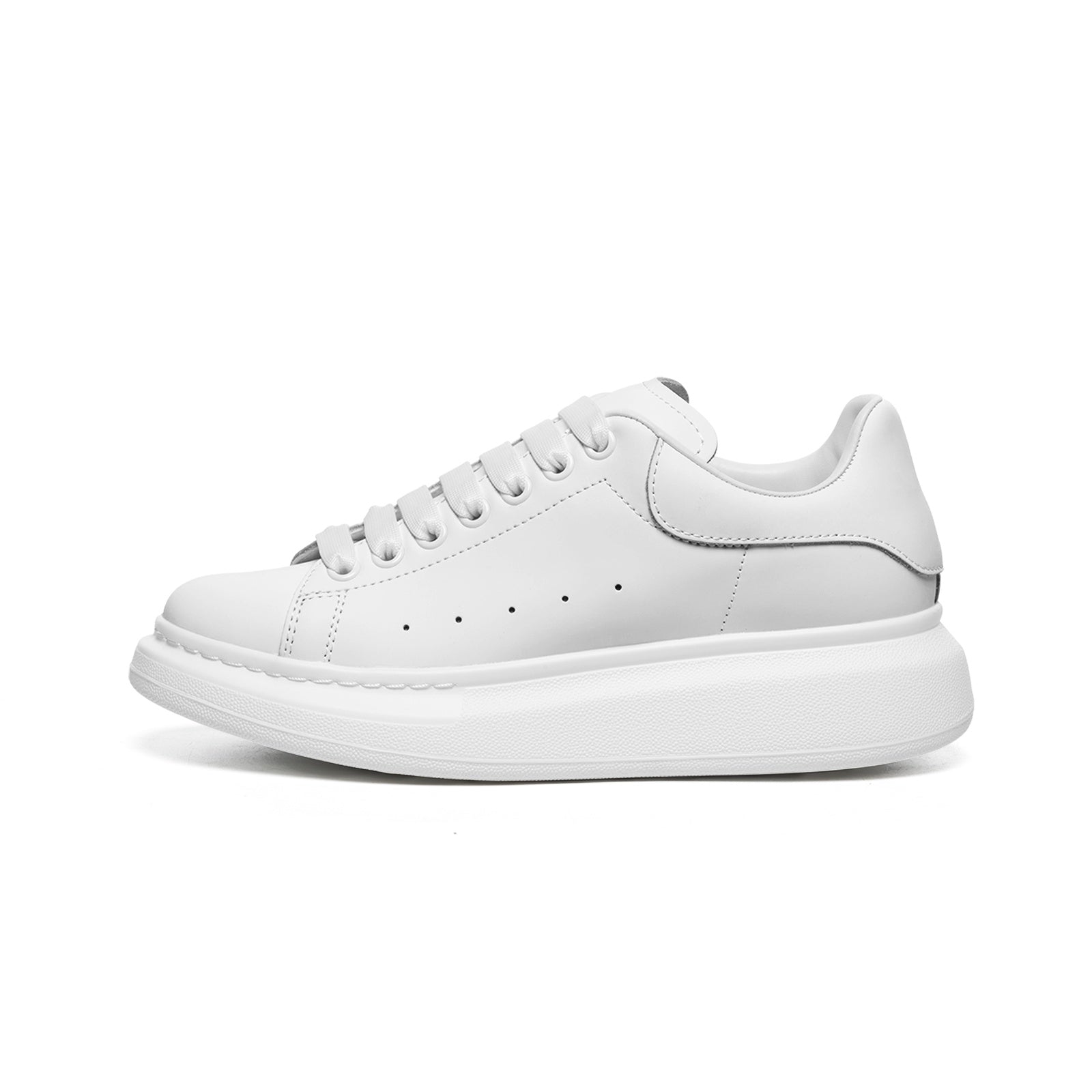 Mens Upper Class Smart Shoes In Pure White