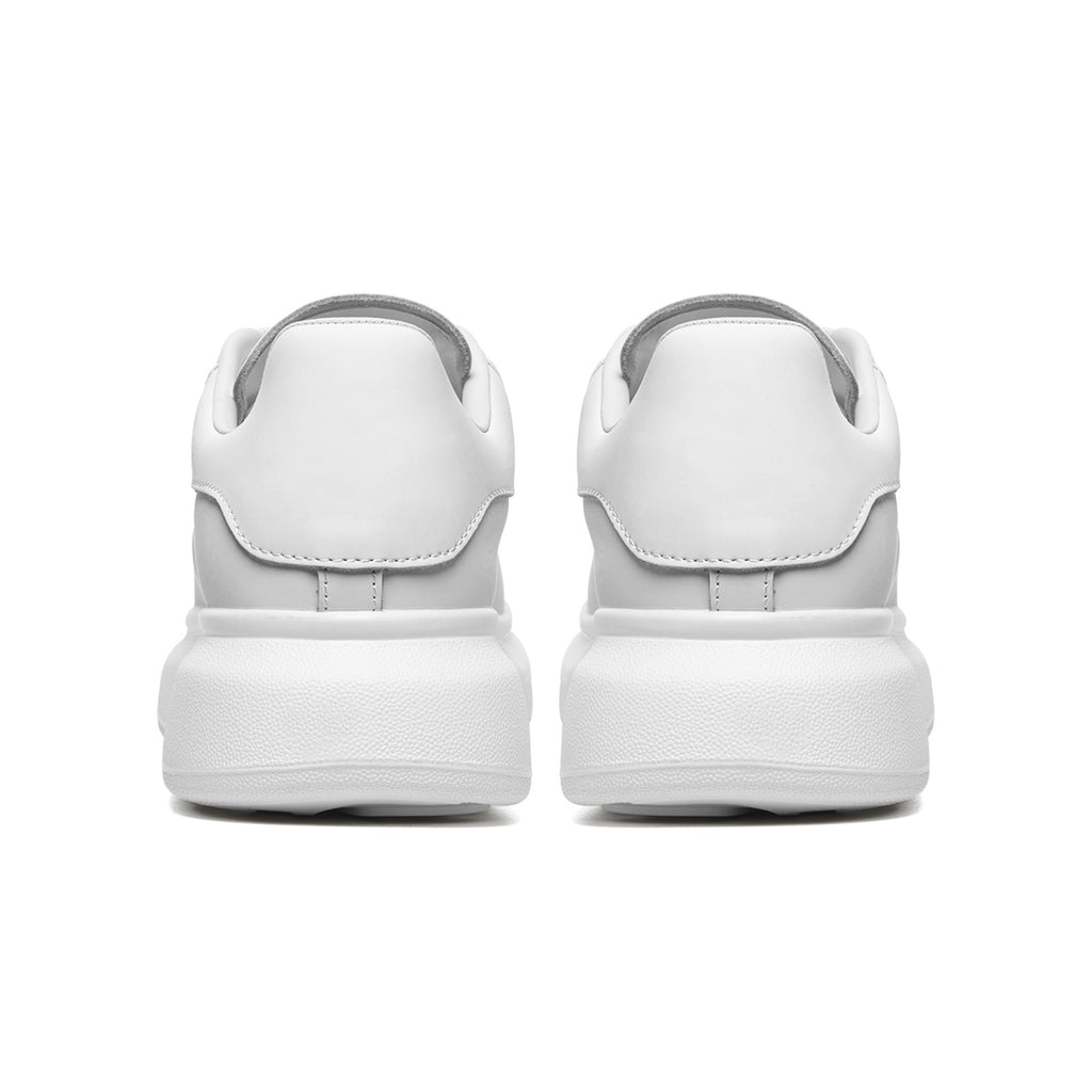 Mens Upper Class Smart Shoes In Pure White