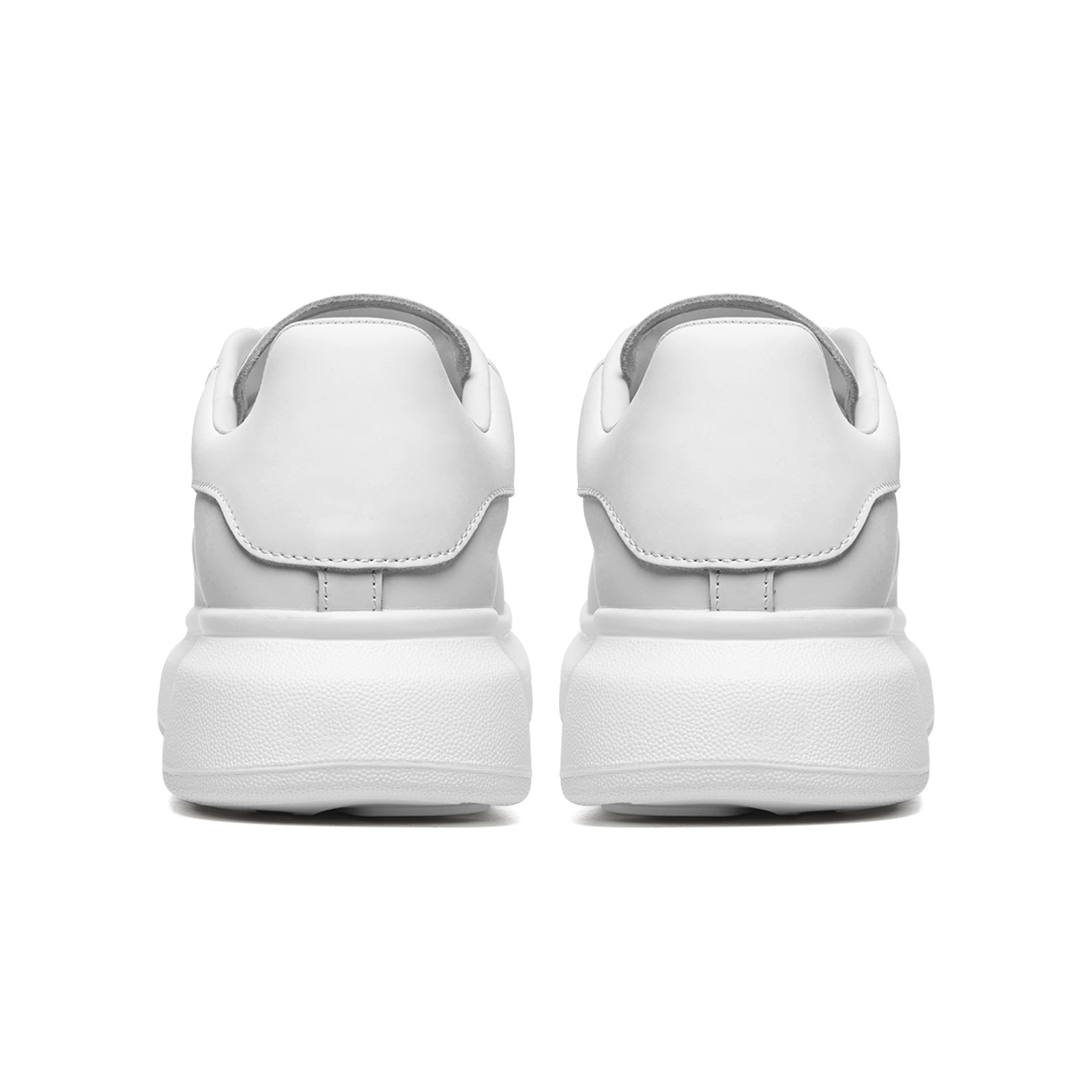 Mens Upper Class Smart Shoes In Pure White