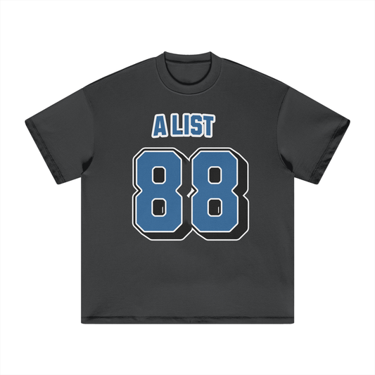Heavyweight T-Shirt - A LIST 88 Blue
