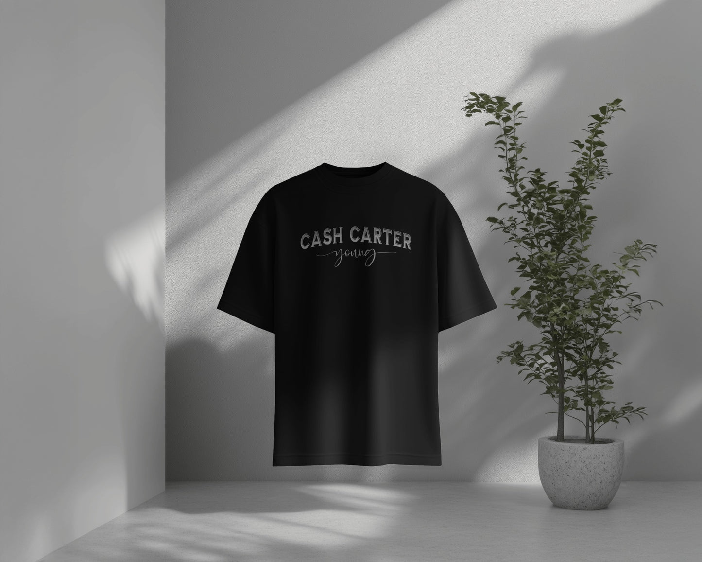 Womans Cash Carter Heavyweight T-Shirt