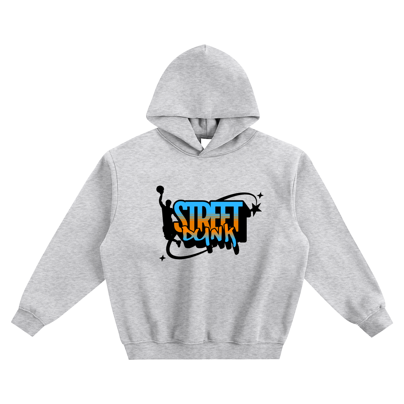 STREET DUNK Fleeced Boxy Hoodie