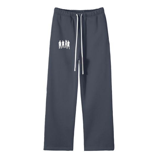 Streetwear Fleece Straight Leg Pants - Original