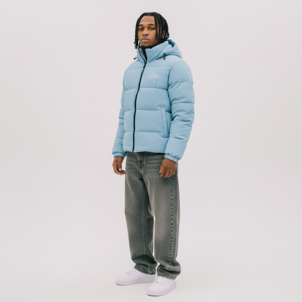 Baby Blue Leao Valentine Jacket